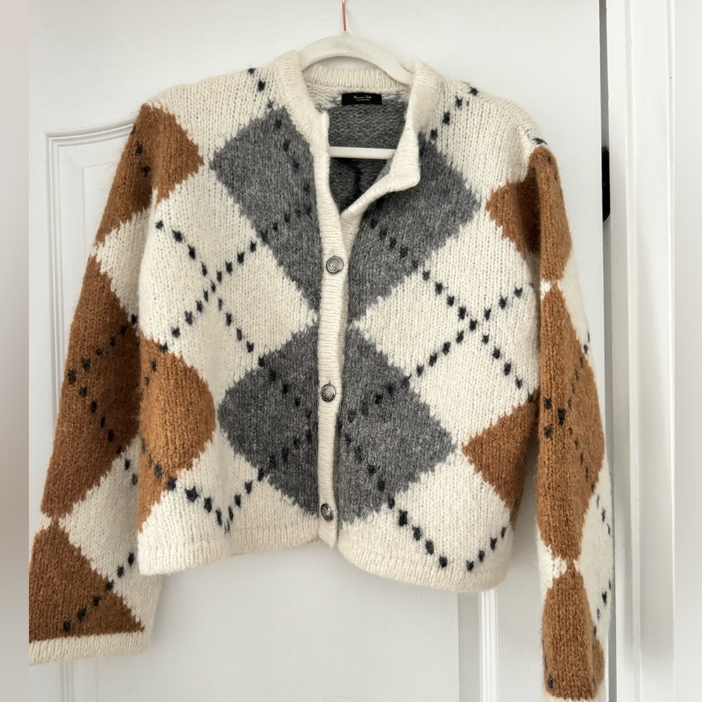 Mossimo Dutti Diamond Knit Sweater